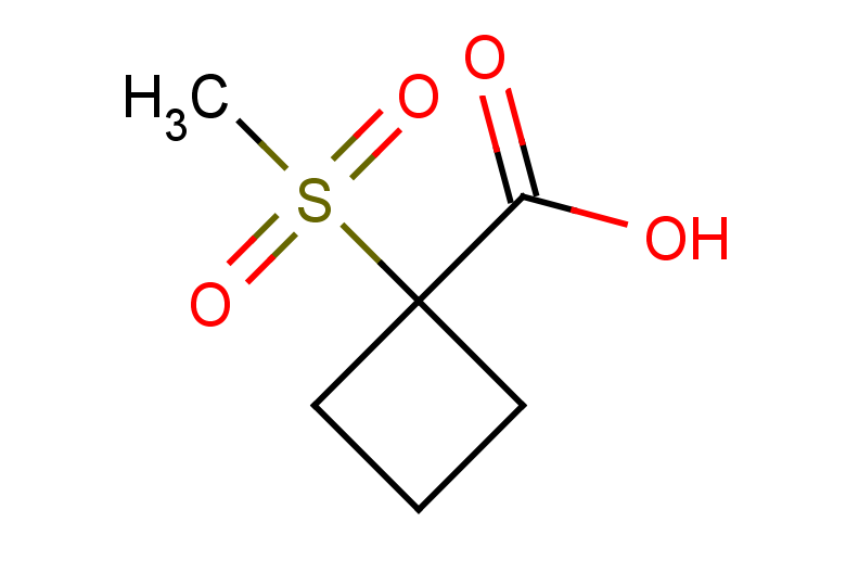 1-methanesulfonylcyclobutane-1-carboxylic acid