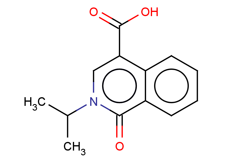 1-oxo-2-(propan-2-yl)-1,2-dihydroisoquinoline-4-carboxylic acid