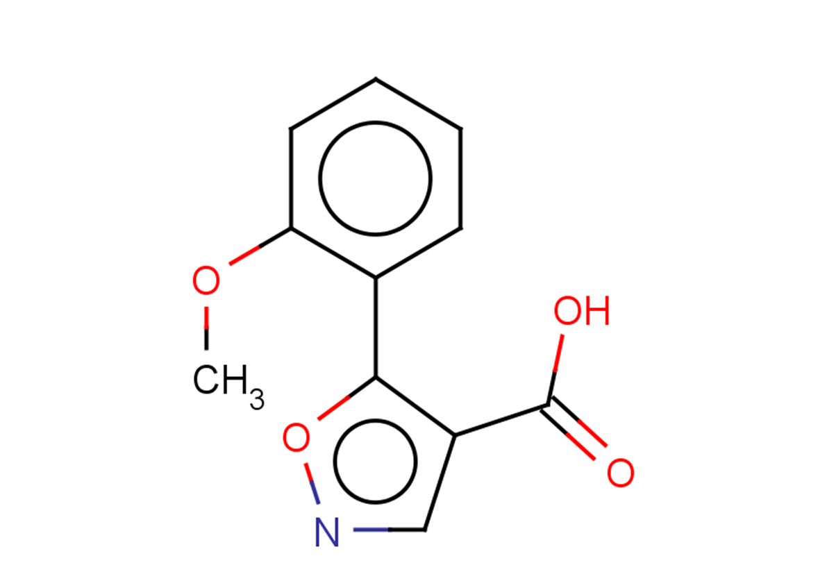 5-(2-methoxyphenyl)-1,2-oxazole-4-carboxylic acid