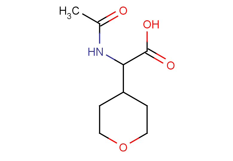 2-acetamido-2-(oxan-4-yl)acetic acid