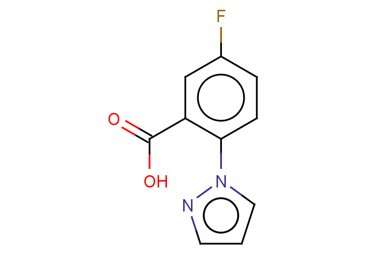 5-fluoro-2-(1H-pyrazol-1-yl)benzoic acid