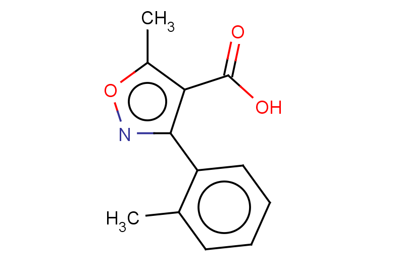 5-methyl-3-(2-methylphenyl)-1,2-oxazole-4-carboxylic acid