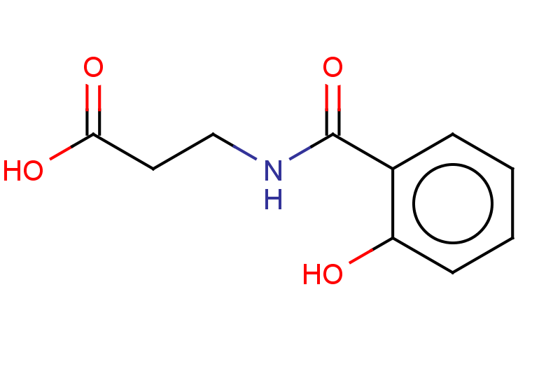 3-[(2-hydroxyphenyl)formamido]propanoic acid
