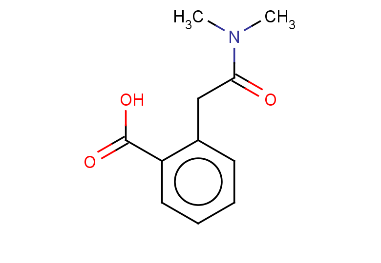 2-[(dimethylcarbamoyl)methyl]benzoic acid