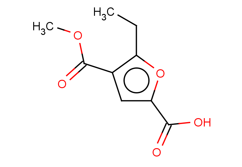 5-ethyl-4-(methoxycarbonyl)furan-2-carboxylic acid