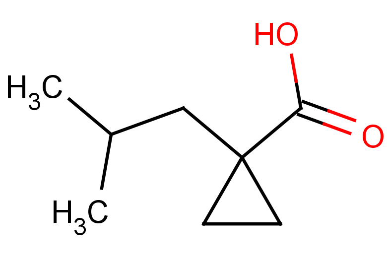 1-(2-methylpropyl)cyclopropane-1-carboxylic acid