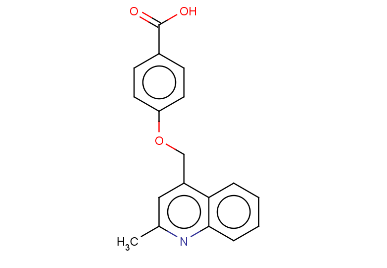 4-[(2-methylquinolin-4-yl)methoxy]benzoic acid