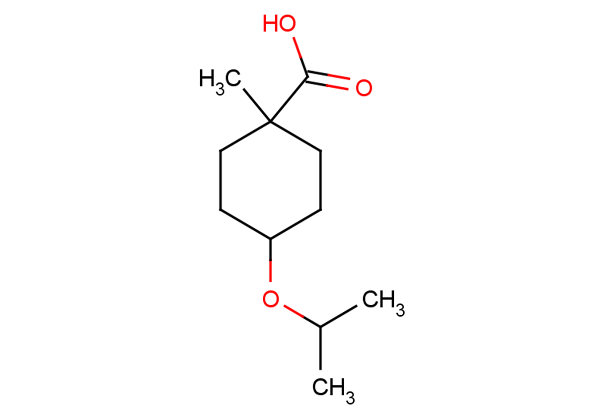 1-methyl-4-(propan-2-yloxy)cyclohexane-1-carboxylic acid, Mixture of diastereomers