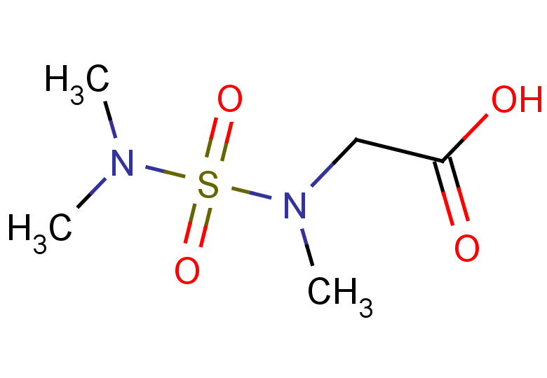 2-[(dimethylsulfamoyl)(methyl)amino]acetic acid