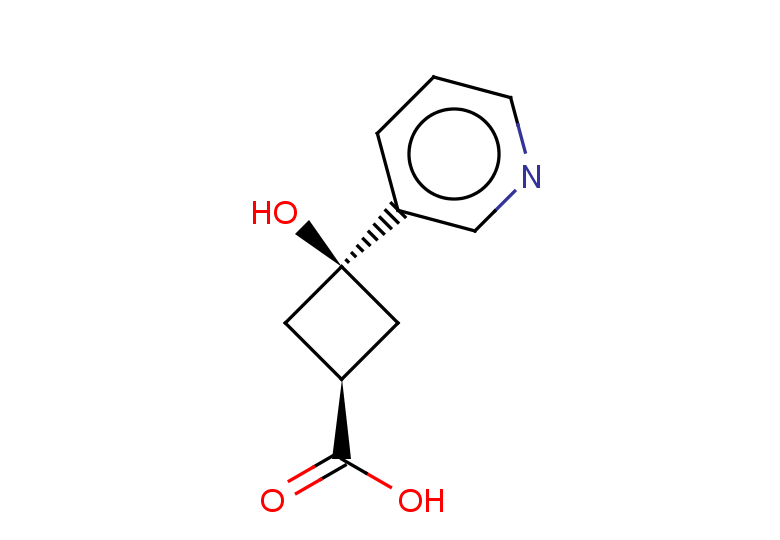 rac-(1s,3s)-3-hydroxy-3-(pyridin-3-yl)cyclobutane-1-carboxylic acid
