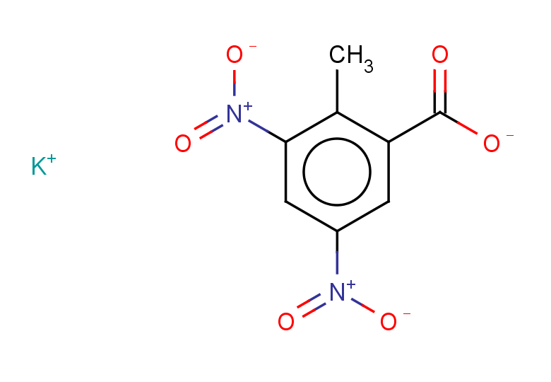 potassium 2-methyl-3,5-dinitrobenzoate