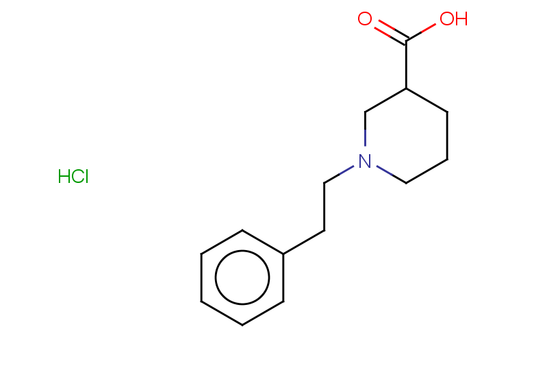 1-(2-phenylethyl)piperidine-3-carboxylic acid hydrochloride