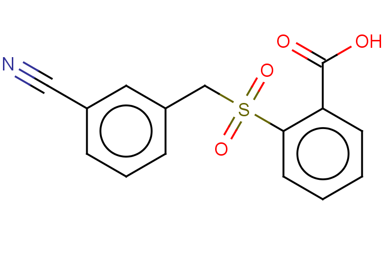 2-[(3-cyanophenyl)methanesulfonyl]benzoic acid
