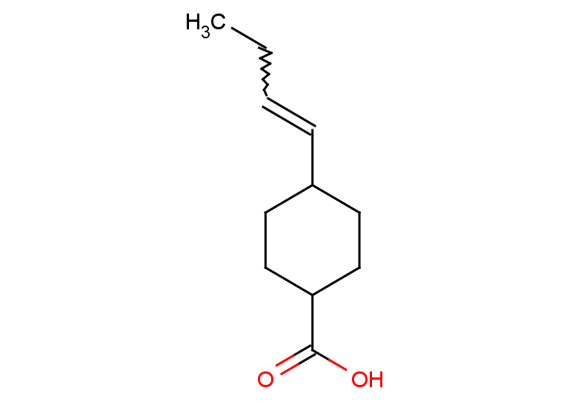 4-(but-1-en-1-yl)cyclohexane-1-carboxylic acid