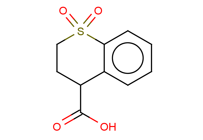 1,1-dioxo-3,4-dihydro-2H-1lambda6-benzothiopyran-4-carboxylic acid