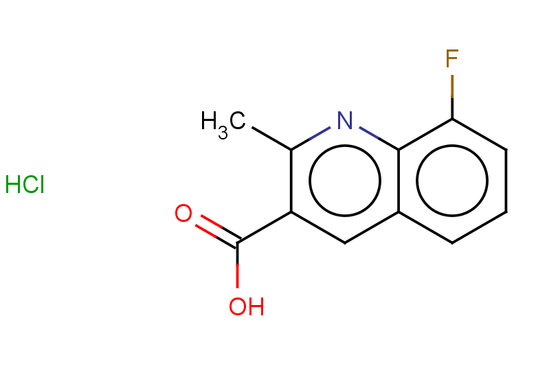 8-fluoro-2-methylquinoline-3-carboxylic acid hydrochloride