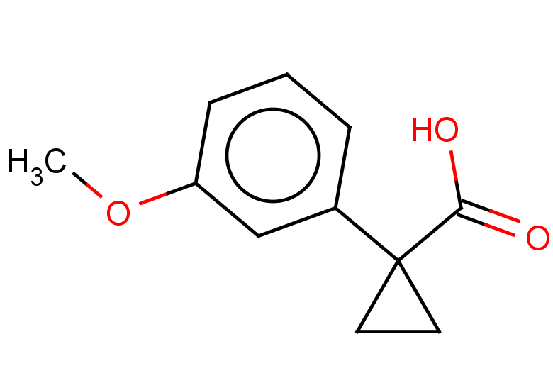 1-(3-methoxyphenyl)cyclopropane-1-carboxylic acid