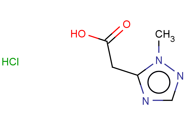 2-(1-methyl-1H-1,2,4-triazol-5-yl)acetic acid hydrochloride