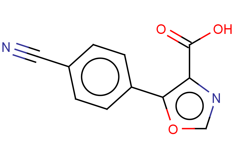 5-(4-cyanophenyl)-1,3-oxazole-4-carboxylic acid