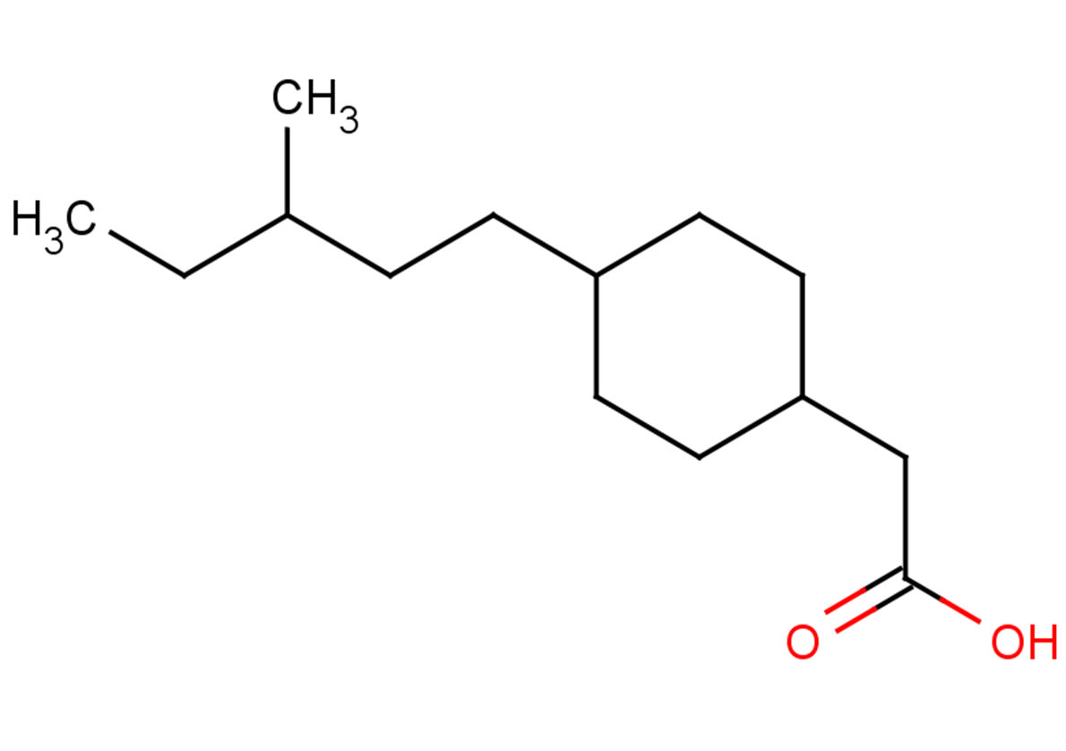 2-[4-(3-methylpentyl)cyclohexyl]acetic acid