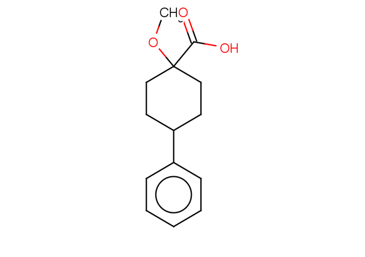 1-methoxy-4-phenylcyclohexane-1-carboxylic acid