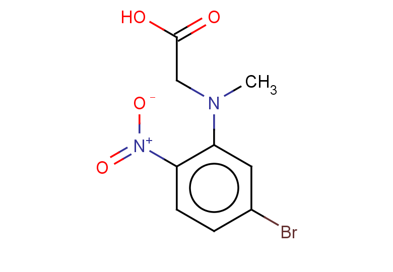 2-[(5-bromo-2-nitrophenyl)(methyl)amino]acetic acid