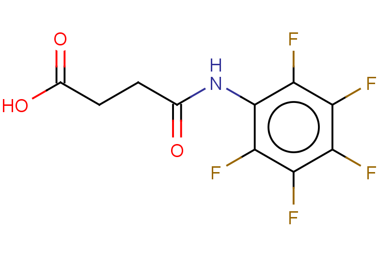 3-[(pentafluorophenyl)carbamoyl]propanoic acid