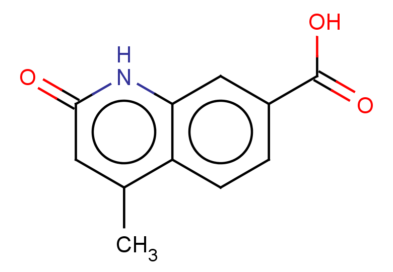 4-methyl-2-oxo-1,2-dihydroquinoline-7-carboxylic acid