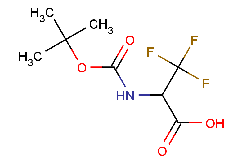 2-{[(tert-butoxy)carbonyl]amino}-3,3,3-trifluoropropanoic acid