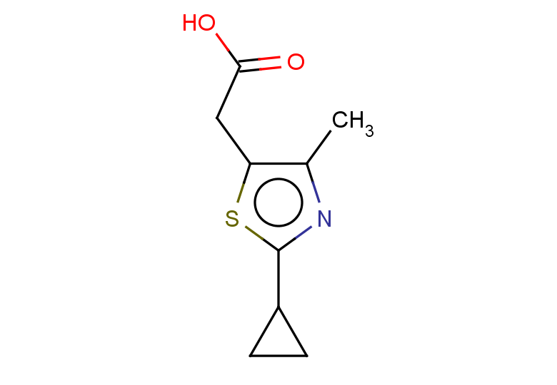 2-(2-cyclopropyl-4-methyl-1,3-thiazol-5-yl)acetic acid