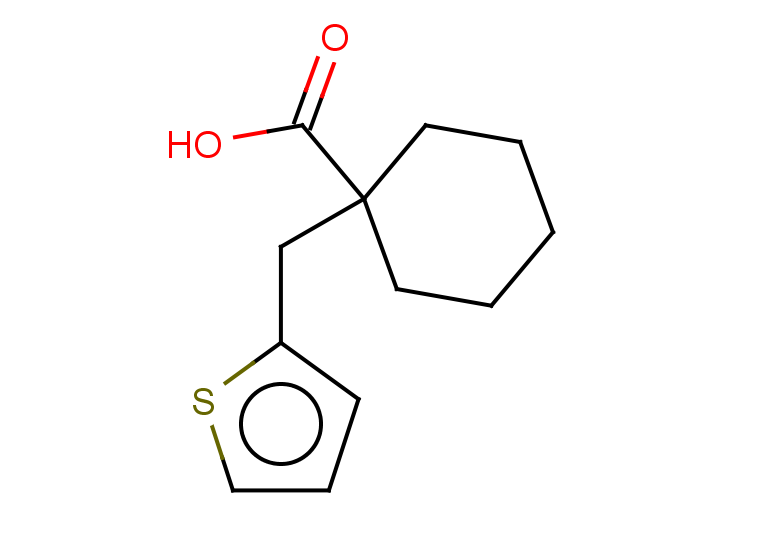 1-[(thiophen-2-yl)methyl]cyclohexane-1-carboxylic acid