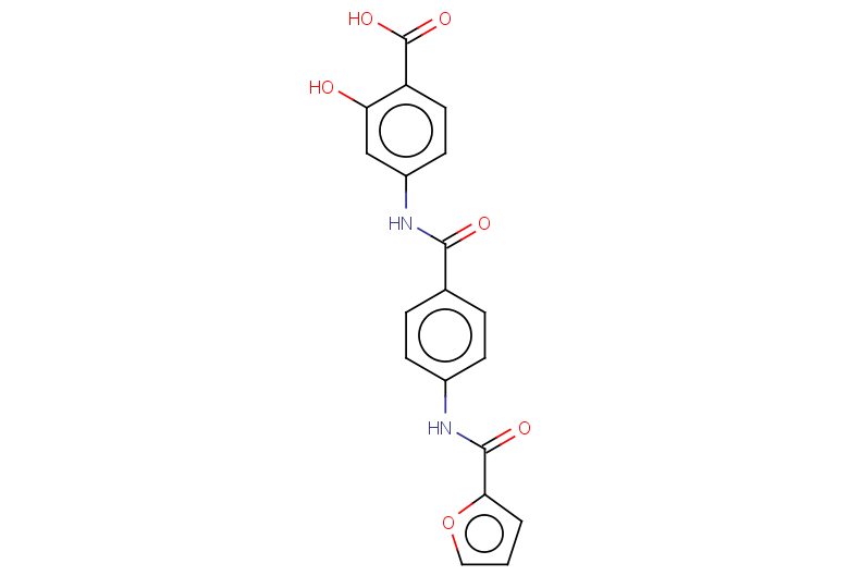 4-[4-(furan-2-amido)benzamido]-2-hydroxybenzoic acid