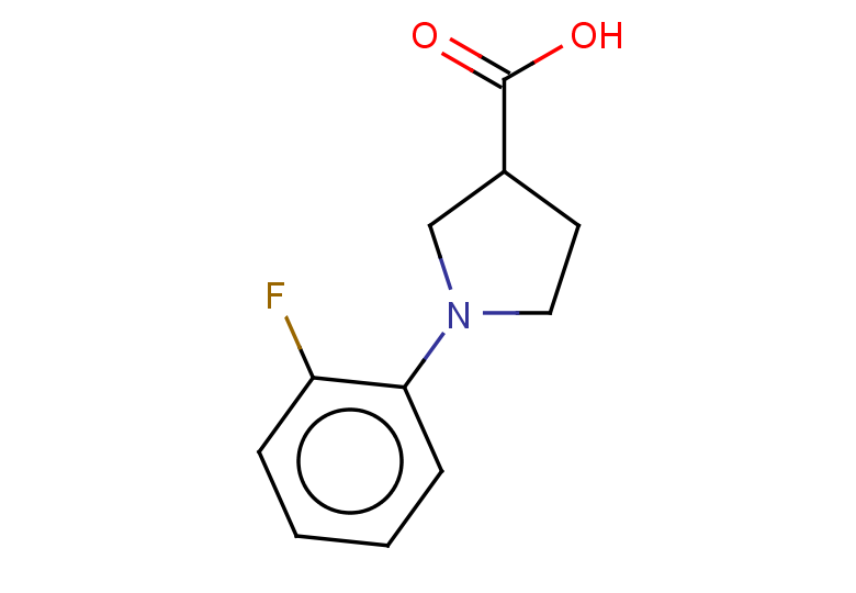 1-(2-fluorophenyl)pyrrolidine-3-carboxylic acid