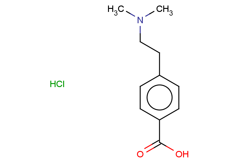 4-(2-(dimethylamino)ethyl)benzoic acid hydrochloride