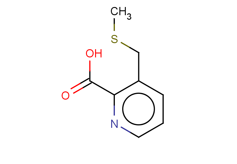 3-[(methylsulfanyl)methyl]pyridine-2-carboxylic acid
