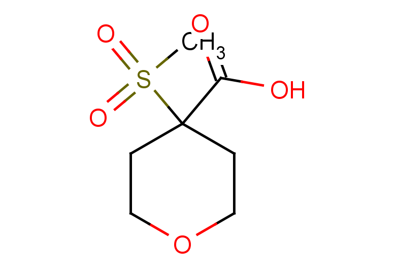 4-methanesulfonyloxane-4-carboxylic acid