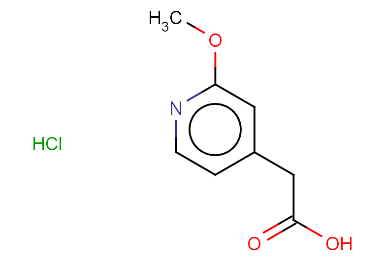 2-(2-methoxypyridin-4-yl)acetic acid hydrochloride
