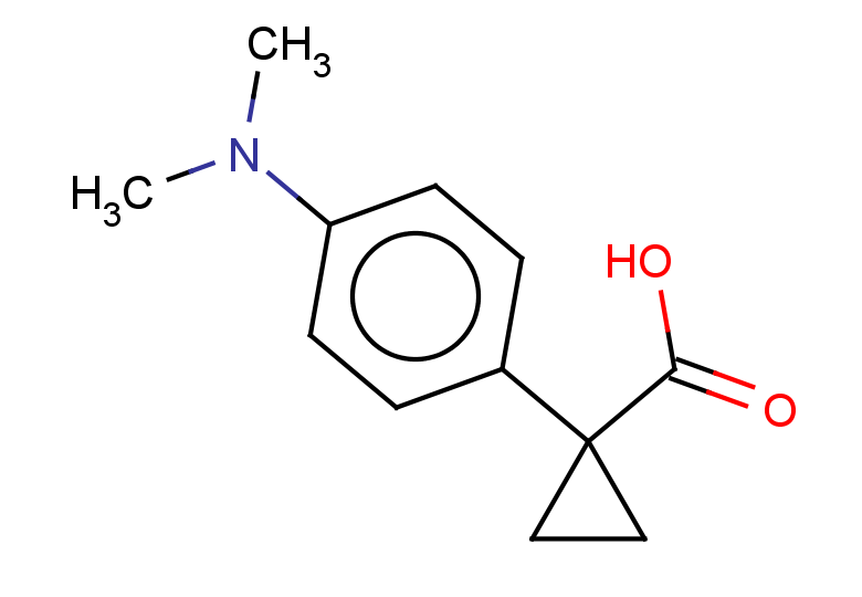 1-[4-(dimethylamino)phenyl]cyclopropane-1-carboxylic acid