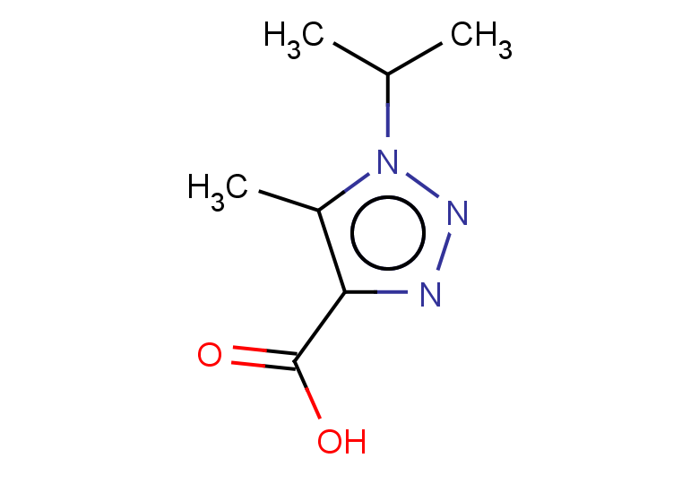 5-methyl-1-(propan-2-yl)-1H-1,2,3-triazole-4-carboxylic acid