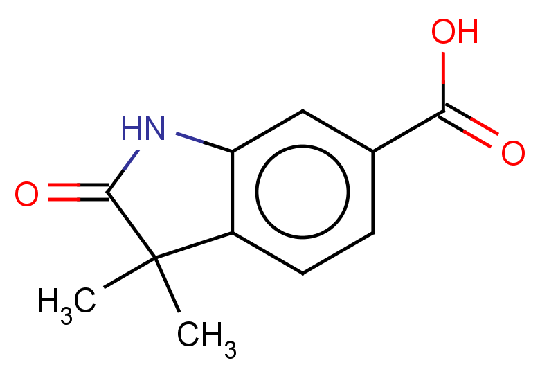 3,3-dimethyl-2-oxo-2,3-dihydro-1H-indole-6-carboxylic acid