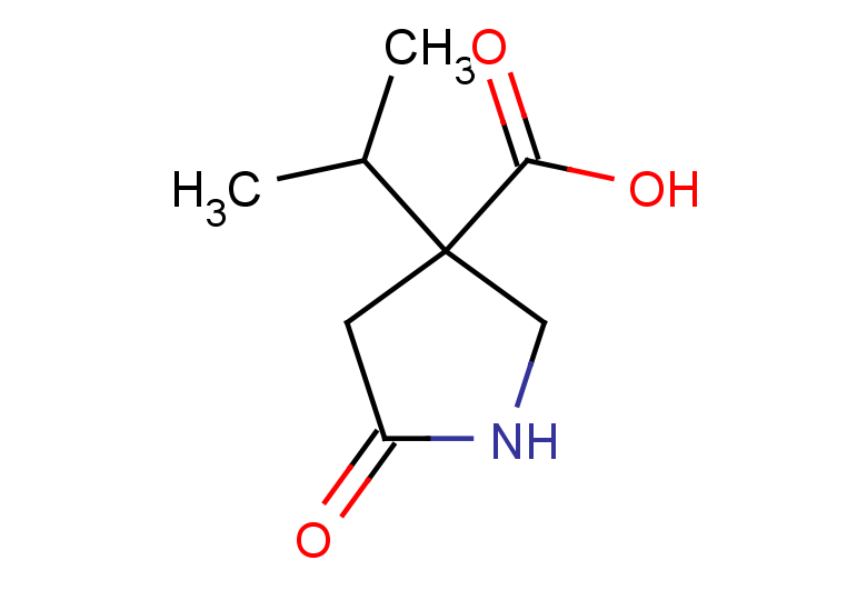 5-oxo-3-(propan-2-yl)pyrrolidine-3-carboxylic acid