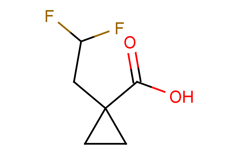 1-(2,2-difluoroethyl)cyclopropane-1-carboxylic acid