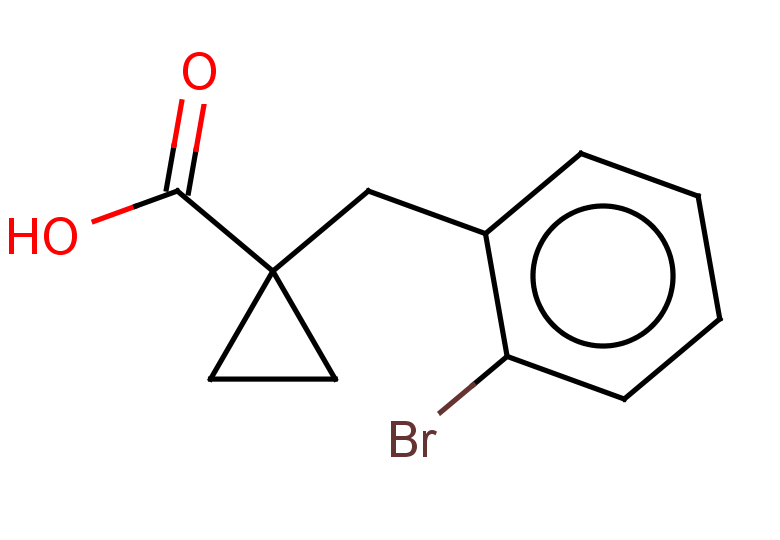 1-[(2-bromophenyl)methyl]cyclopropane-1-carboxylic acid