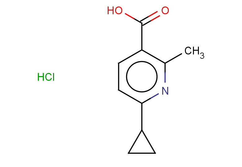 6-cyclopropyl-2-methylpyridine-3-carboxylic acid hydrochloride