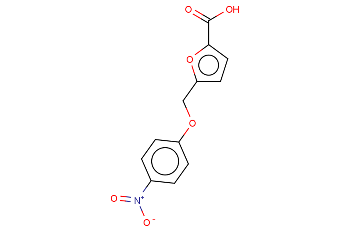 5-[(4-nitrophenoxy)methyl]furan-2-carboxylic acid