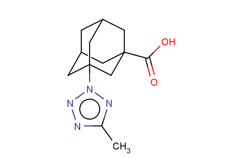 3-(5-methyl-2H-1,2,3,4-tetrazol-2-yl)adamantane-1-carboxylic acid
