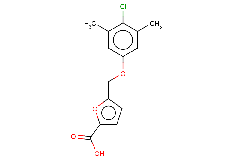 5-[(4-chloro-3,5-dimethylphenoxy)methyl]furan-2-carboxylic acid