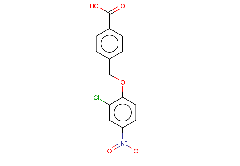 4-[(2-chloro-4-nitrophenoxy)methyl]benzoic acid
