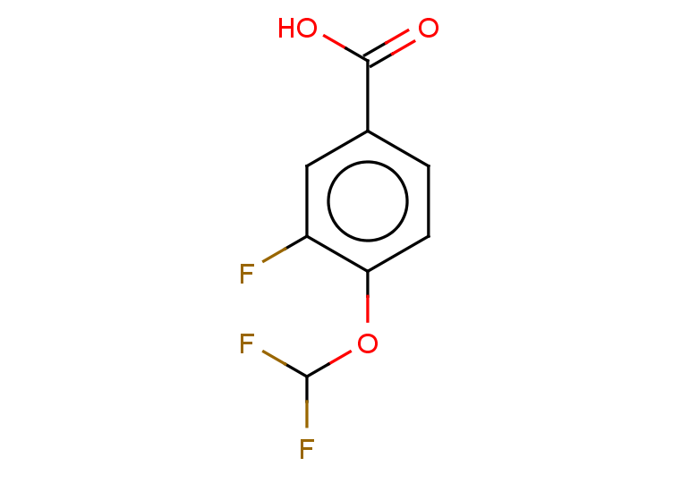 4-(difluoromethoxy)-3-fluorobenzoic acid