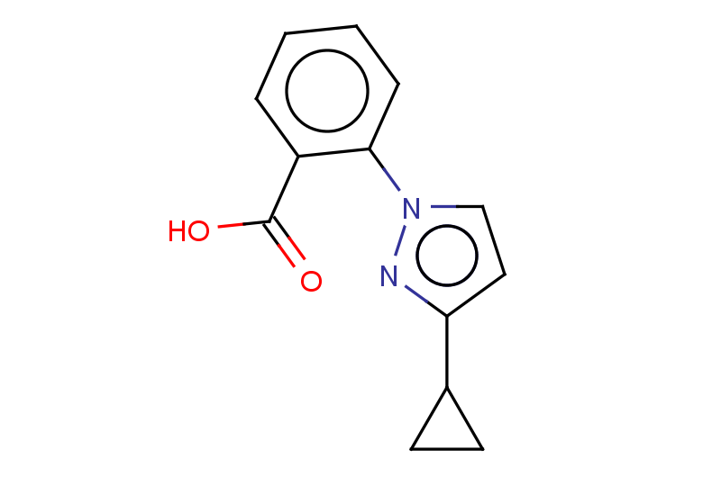 2-(3-cyclopropyl-1H-pyrazol-1-yl)benzoic acid